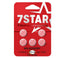 Red packaging of 7Star 7-Hydroxymitragynine Wildcherry tablets on a white background