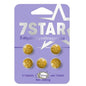 Purple packaging of 7Star 7-Hydroxymitragynine tablets with gold tablets on a white background