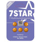 Purple packaging of 7Star tablets with gold-colored tablets on a white background