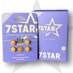 Purple packaging of 7Star 7-Hydroxymitragynine tablets on a white background