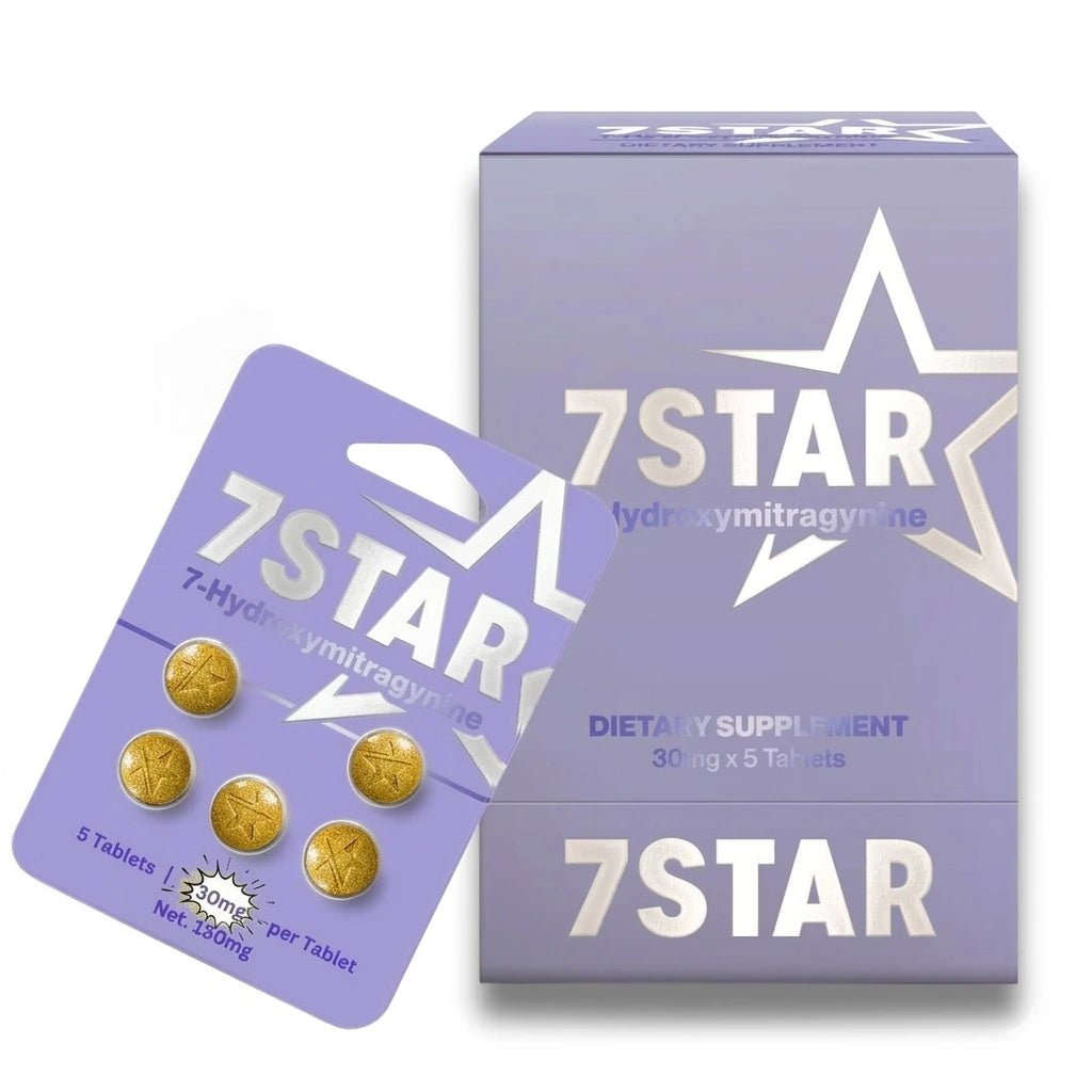 7Star dietary supplement packaging with tablets on a white background