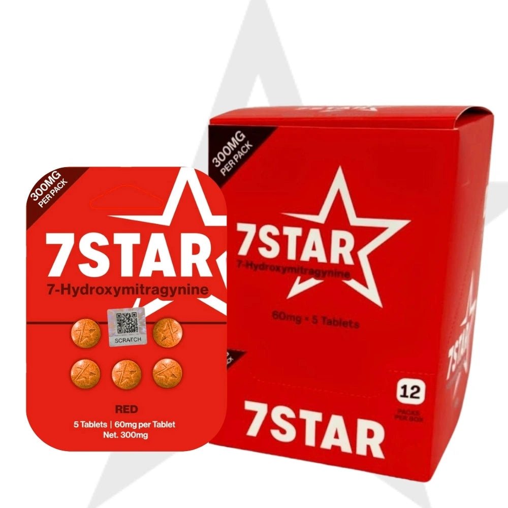 Red 7Star supplement packaging on a white background