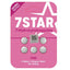 Pink packaging of 7Star 7-Hydroxymitragynine tablets with QR code and scratch panel.