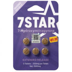 7Star extended release tablets packaging with purple background