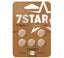 Brown packaging of 7Star 7-Hydroxymitragynine tablets with 'S'mores' flavor on a white background.