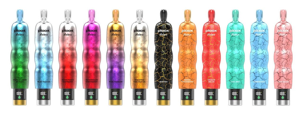 Ploox Saloon Disposable Vape 3% ( 150 ML ) 65K Puffs - 5 Count Box