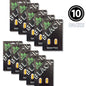 10 packs of Black Kratom Extract with visible branding on a white background