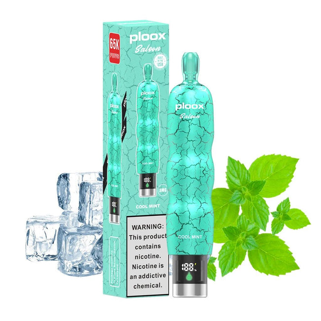 Ploox Saloon Disposable Vape 3% ( 150 ML ) 65K Puffs - 5 Count Box Main Image