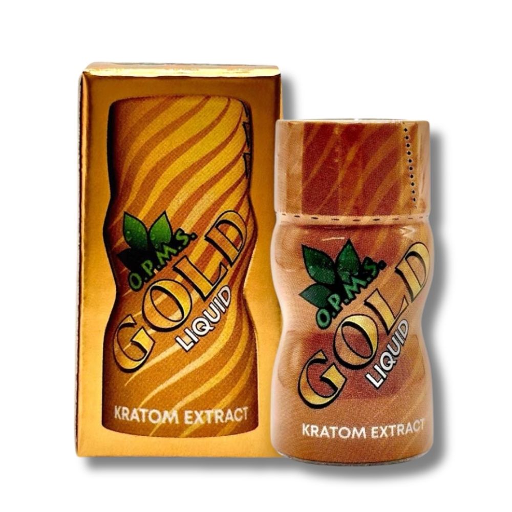 OPMS Gold Kratom Shot Liquid Extract