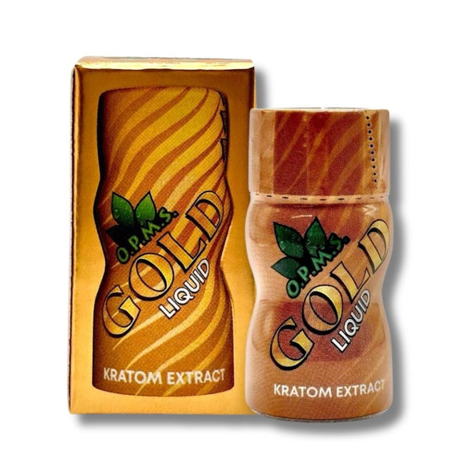 OPMS Gold Kratom Shot Liquid Extract Hover Image