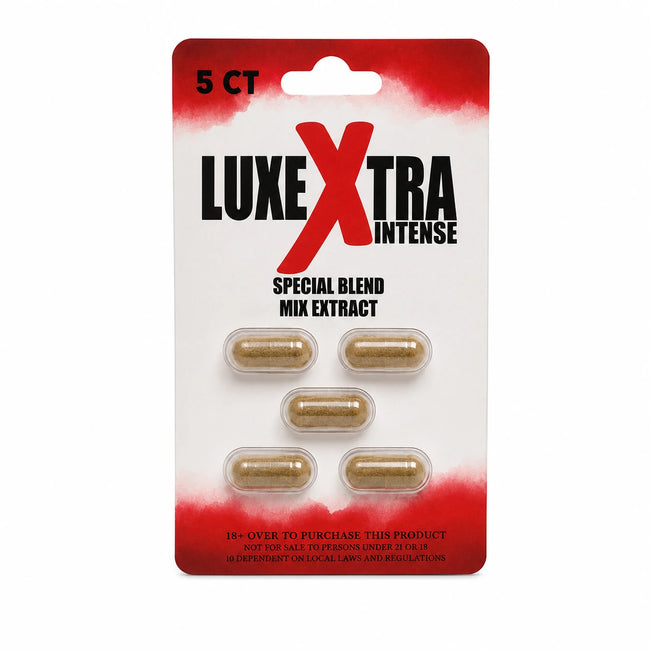 LuxeXtra Kratom Capsules - Luxe Intense Pack Hover Image