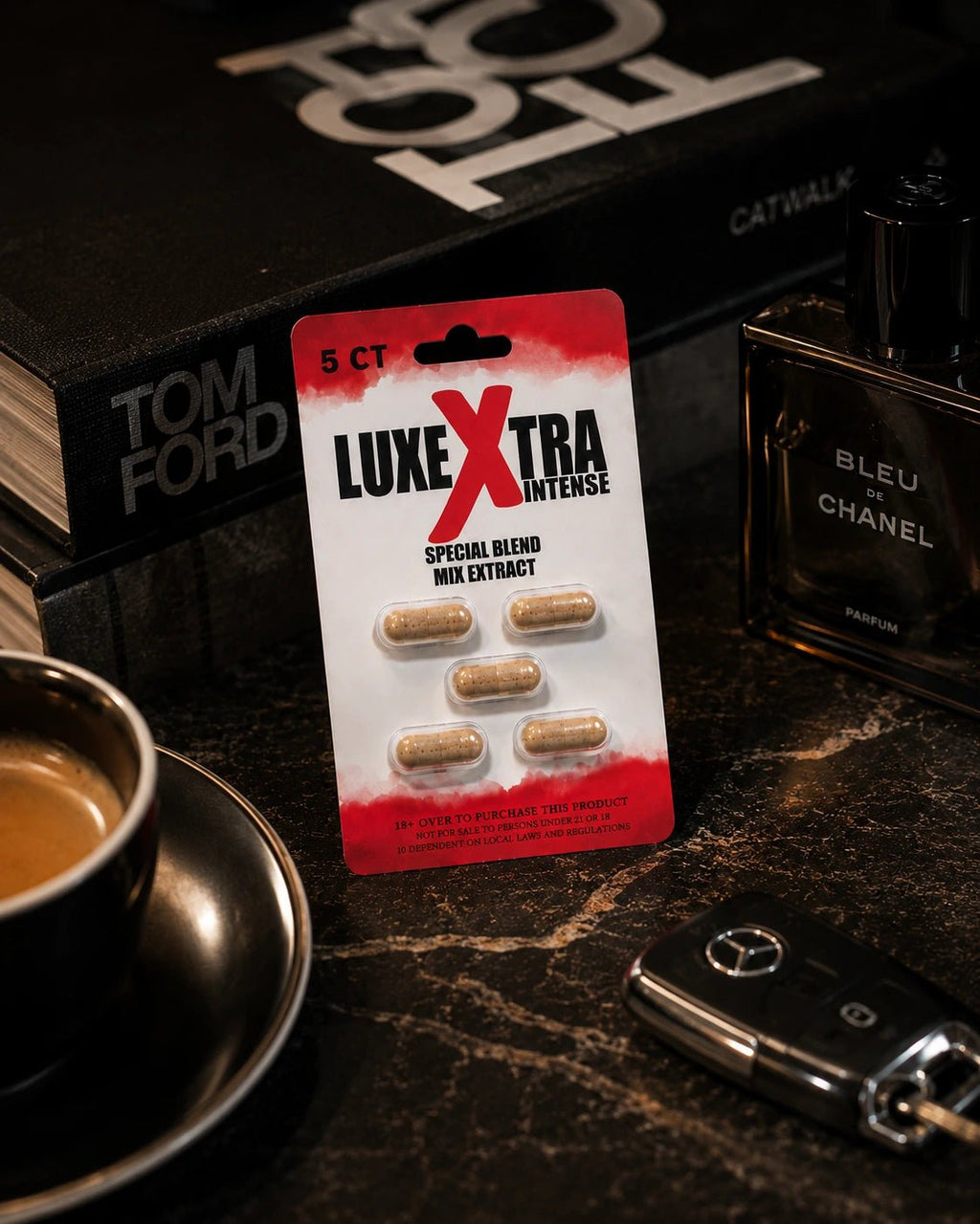 LuxeXtra Kratom Capsules - Luxe Intense Pack