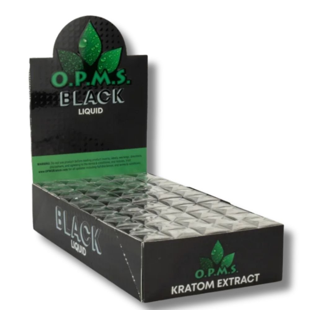 OPMS Black Liquid Kratom Extract Shot