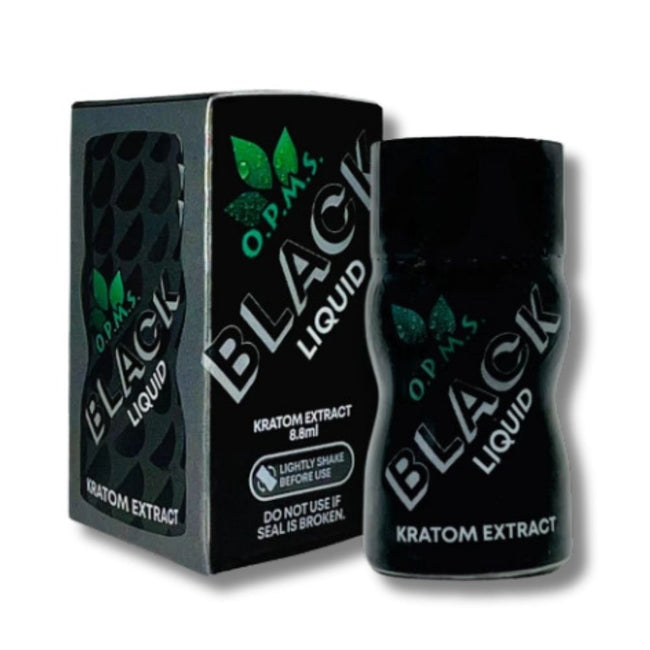 OPMS Black Liquid Kratom Extract Shot Hover Image