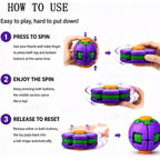 Spin Rush LED Fingertip Stress Relief 24CT Display | LED Fidget Spinner Wholesale
