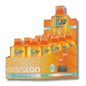 Box of K-Pop Kratom Packs for on the go with orange and yellow packaging.