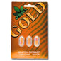 Packaging of O.P.M.'s Gold Kratom Extract capsules on a white background